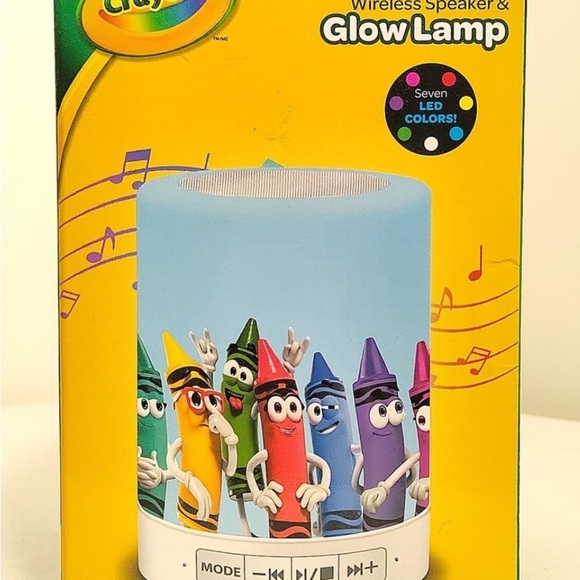 Crayola LED Speaker with Colorful Crayons - Picture 1 of 2